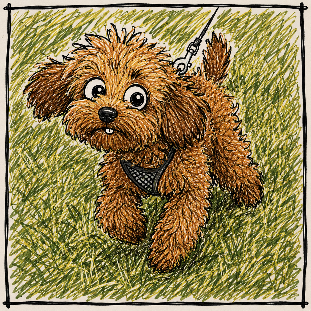 1 Pet Funny Doodle